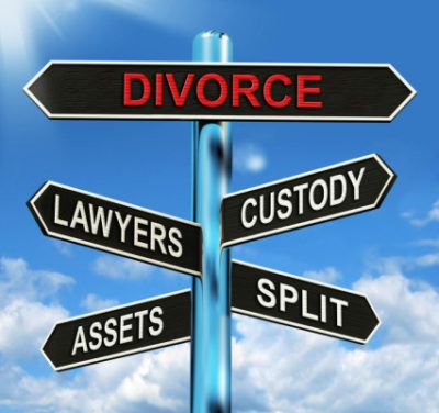Divorce signature, marriage dissolution document.